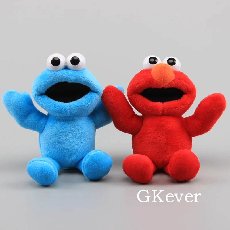 Брелок Elmo Улица Сезам плюшевый мягкий кулон мультяшный милый персонаж игрушки