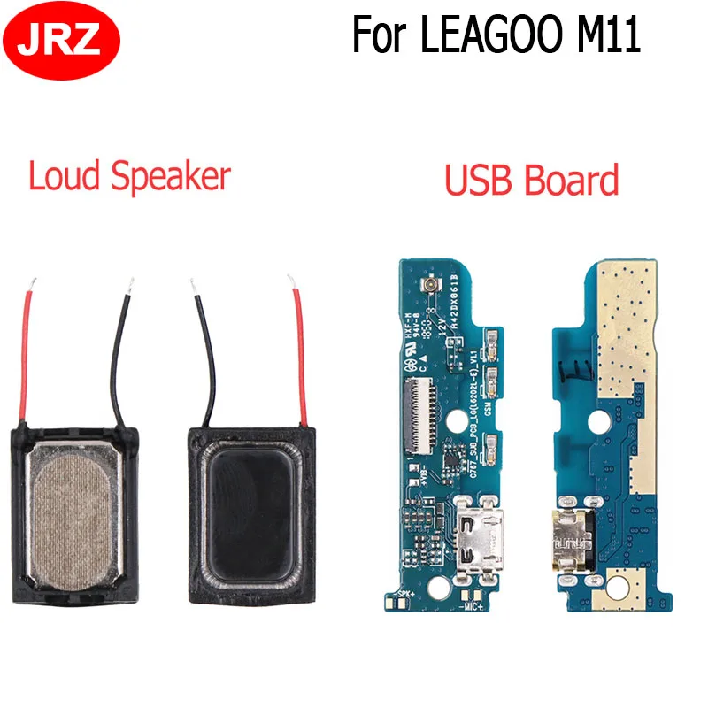 JRZ для LEAGOO M11 разъем USB зарядного порта зарядная плата и громкий динамик гибкий