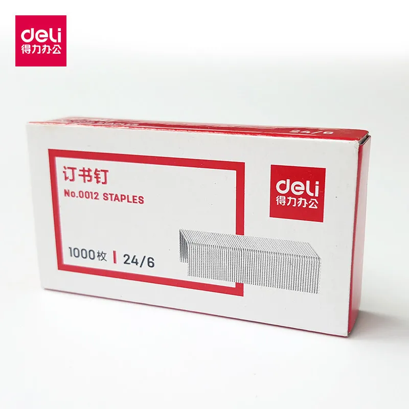 1000/коробка металлические серебряные 24/6 скобы офисные финансы универсальные