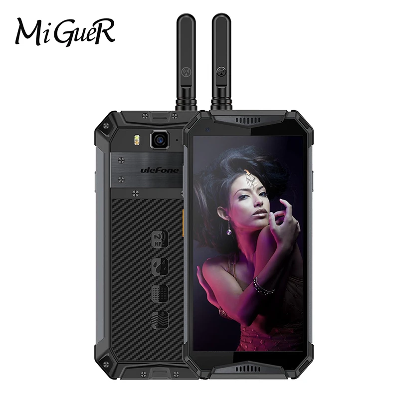Ulefone ARMOR 3 T Мобильный Телефон IP68 Водонепроницаемый 21MP 10300 mAh 5 7 &quotFHD 4 GB 64 Android 8 1