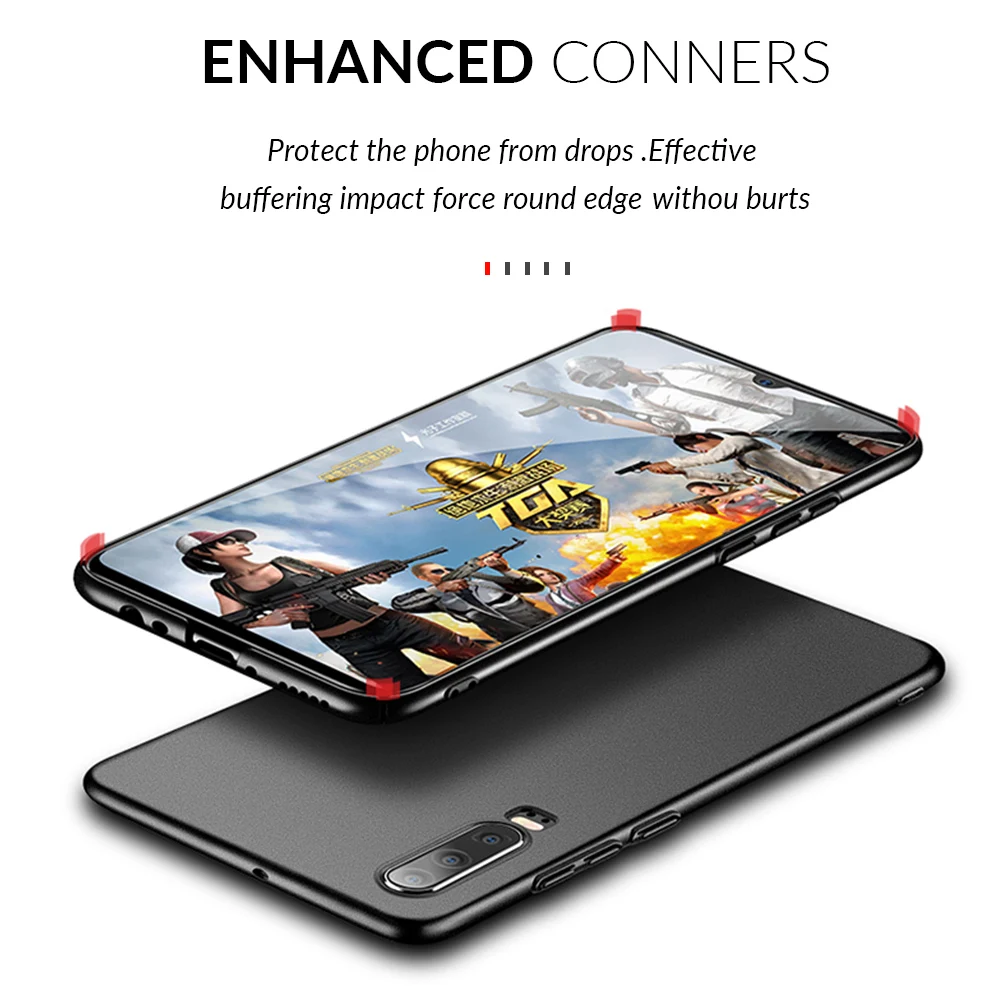 Тонкий чехол для телефона Huawei P20 Lite P30 Pro P40 Y9 Y7 Y6 Prime 2018 P Smart 2019 Mate 20 10 жесткий из