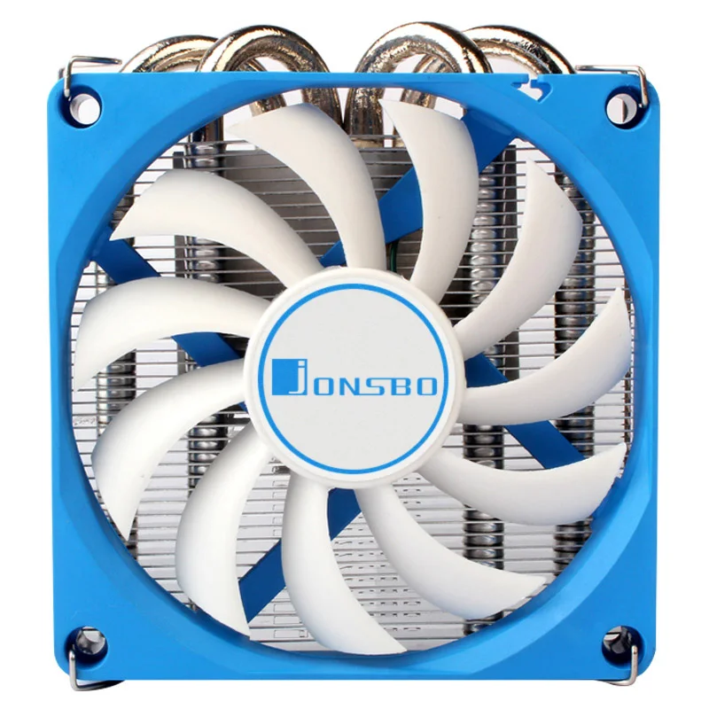 LICE Jonsbo Hp 400 4 тепловые трубы понижающее давление ЦП радиатор 9 см бесшумные