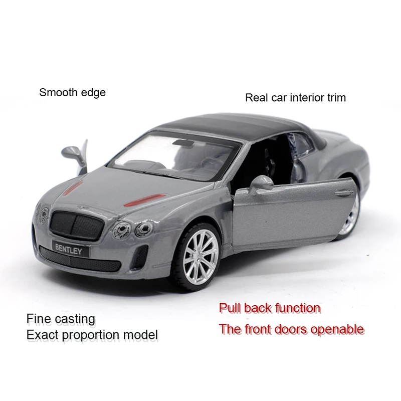 Новое поступление Caipo Bentley Continental супер спорт ISR литой автомобиль из сплава модель