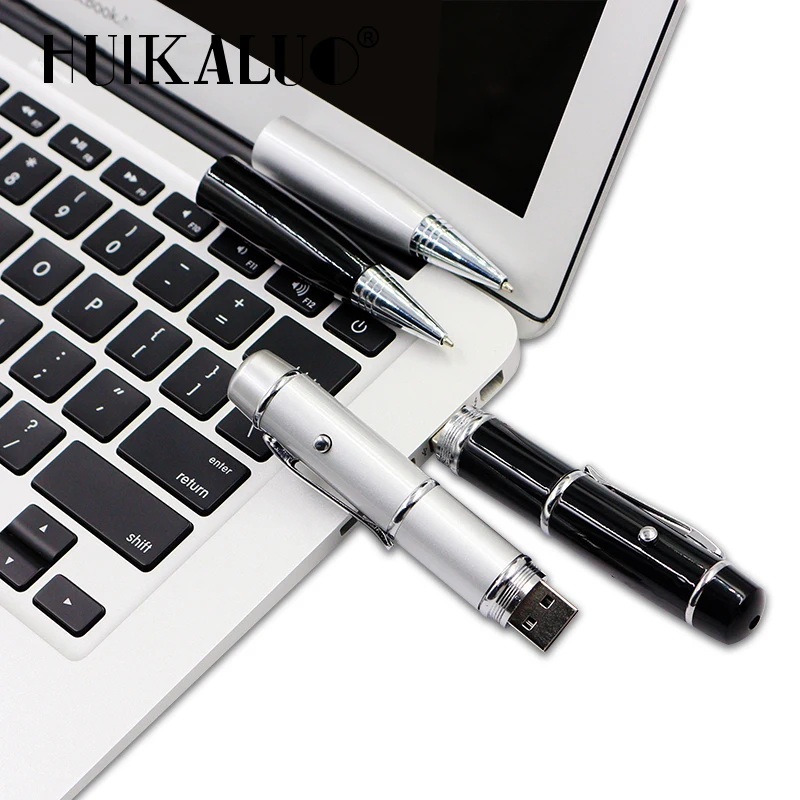 Бизнес usb флеш накопитель Шариковая/перьевая ручка с лазером Накопитель Памяти