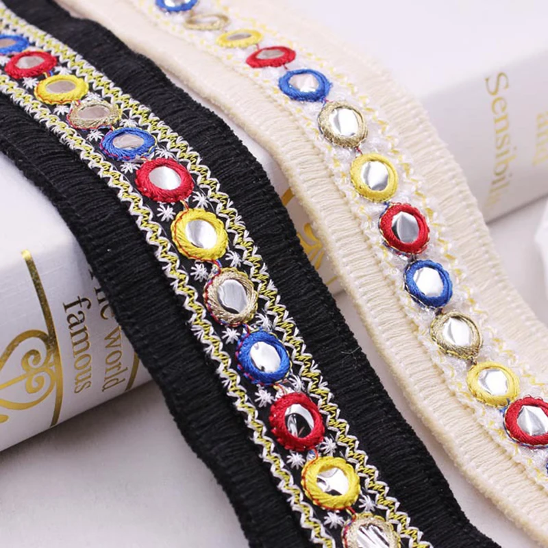 

Braided Cotton Lace Fashion DIY Craft Supply Ribbon Trim Fabric Sewing Garment Accessory Hometextile Embellishment 4cm 0.9m 1 PC