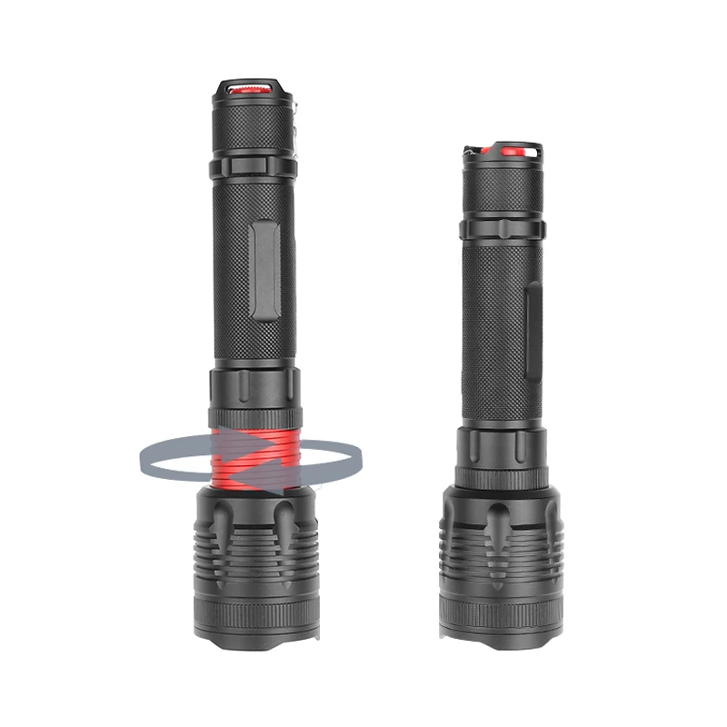 Фонарик THORFIRE 1235 XHP70 3 режима вращающийся зум водонепроницаемый Usb перезаряжаемый