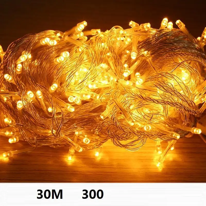 Natal открытый Кортина де Свадьба Новый год Рождество Kerstverlichting вечерние