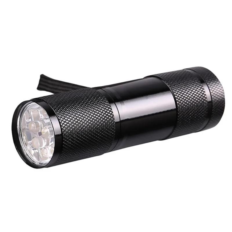 

CLAITE U01 9 LED Violet Light Multifunction Flashlights UV LED Flashlight Fluorescence Detection Pen AAA Portable Lighting