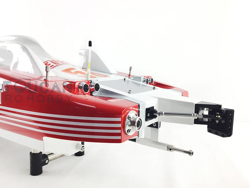 

G30E ARTR-RC FiberGlass Gasoline RC Racing Boat 30CC Engine RadioSys Servos Red THZH0056
