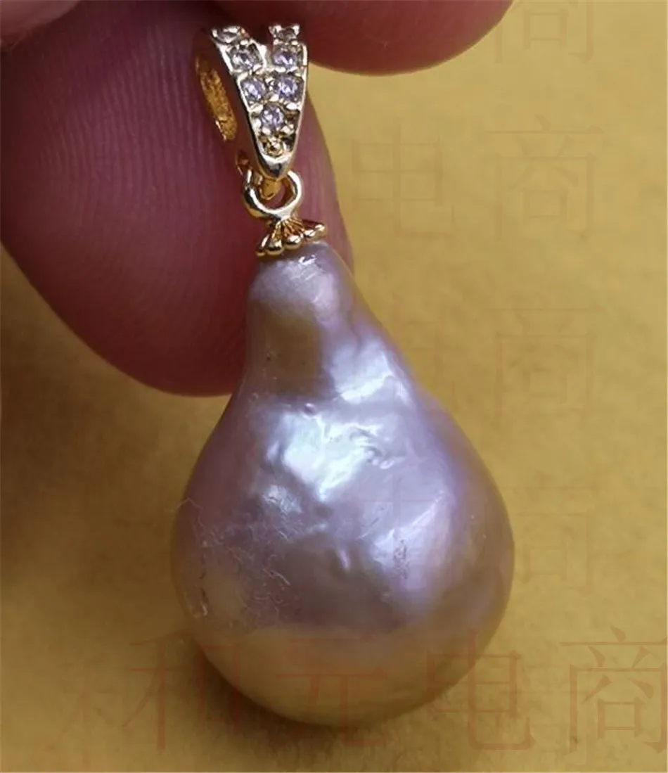 Party green rust Natural HUGE 13-16MM purple PEARL PENDANT flawless GOLD gorgeous Loose ROUND classic pink elegant pendant | Украшения и