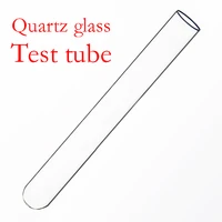 quartz glass test tubeo d 25mml 225mmhigh temperature resistant glass test tube