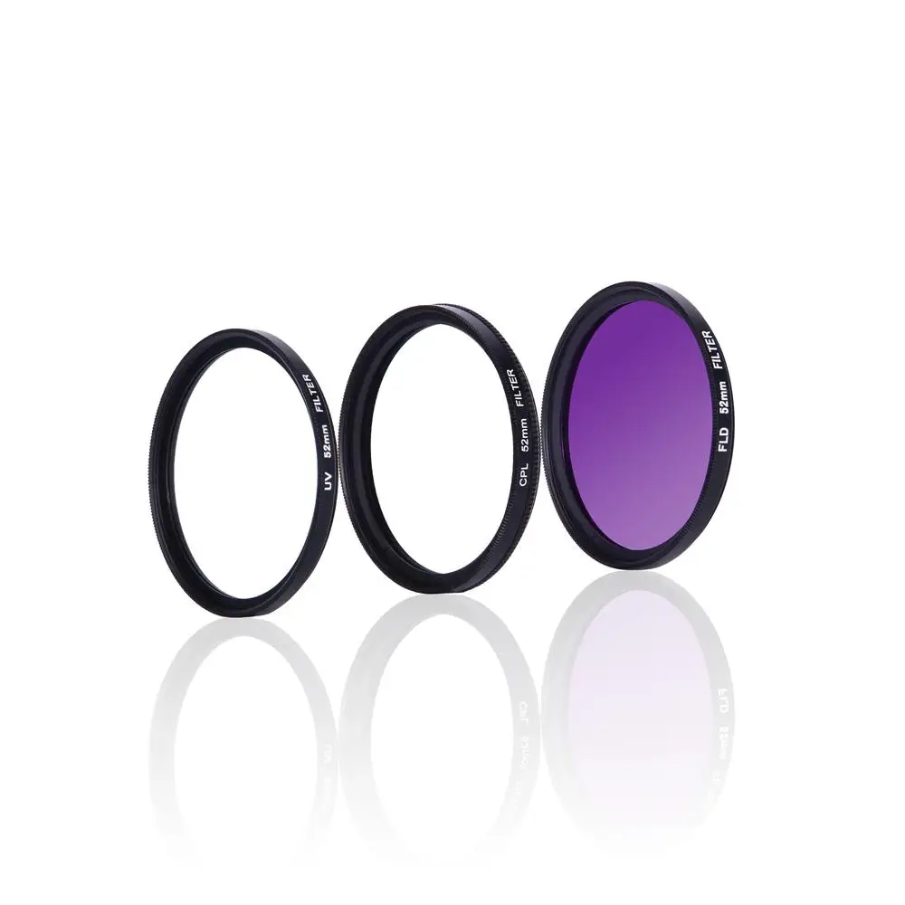 Фильтр EastVita UV + CPL FLD супертонкий набор фильтров для зеркальной камеры зеркальный