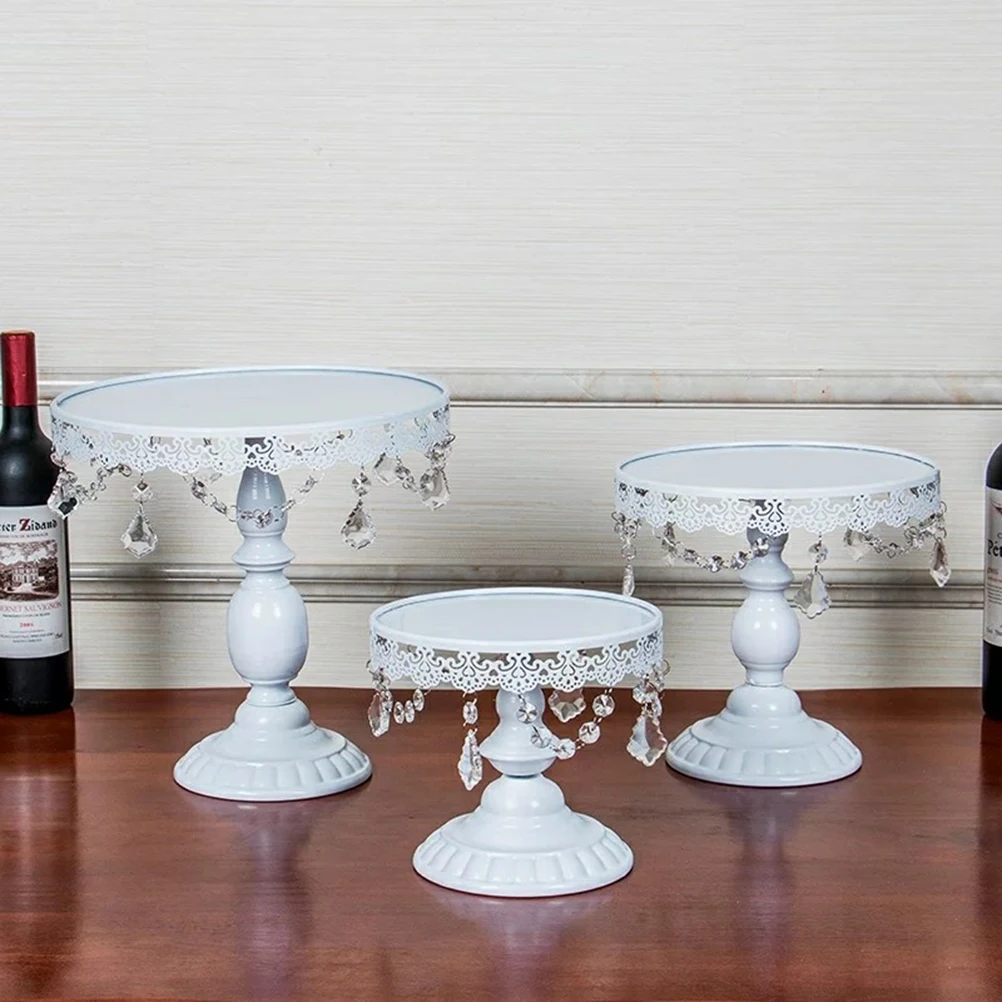 Антикварная подставка для торта круглые подставки кексов металлический