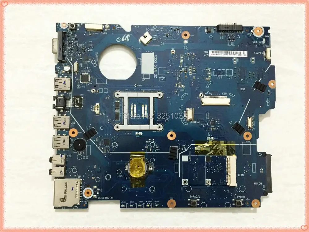 Материнская плата для ноутбука Samsung R519 материнская ноутбук плата|Материнские