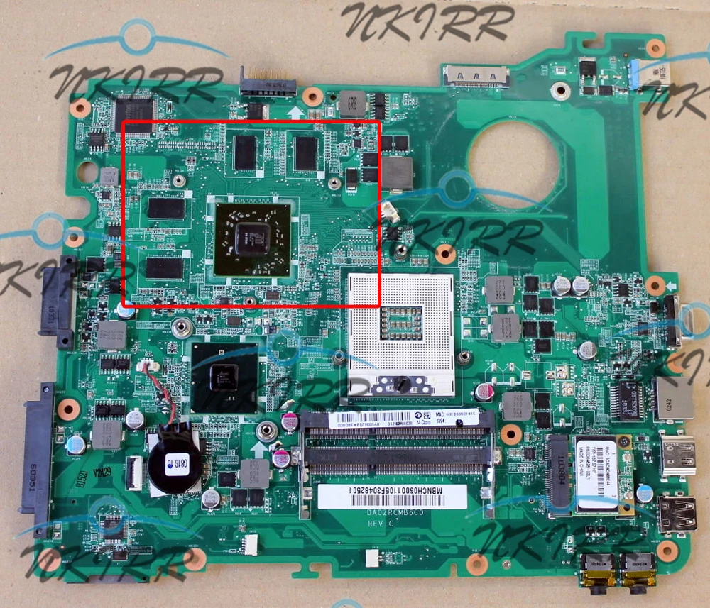 MB.NCH06.001 MBNCH06001 DA0ZRCMB6C0 REV: C HD5470M 1G S989 DDR3 Материнская плата для emachines E732 E732G E732ZG Aspire | Отзывы и видеообзор