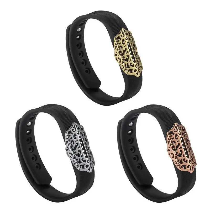 Ретро металлическая выдолбленная рамка крышка украшения аксессуар для Fitbit Flex 2