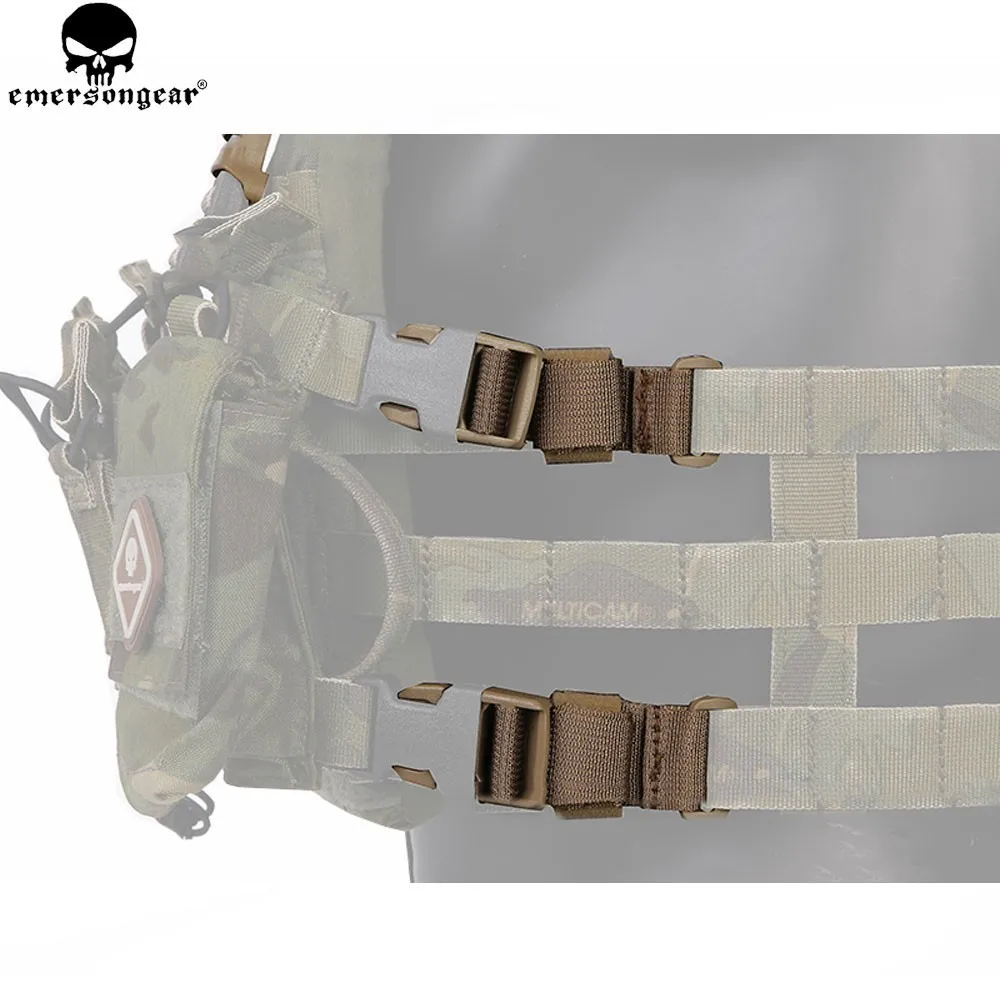 Emersongear нагрудный адаптер для жилета набор лямок Molle Emerson аксессуары охотничьего