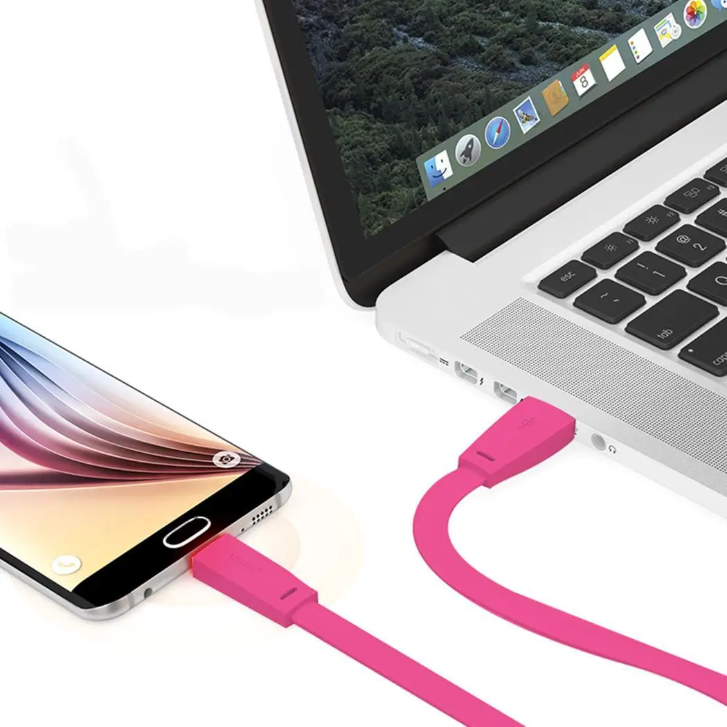Тип C Android usb кабель для iphone ipad mini Кабели быстрой зарядки мобильного провод