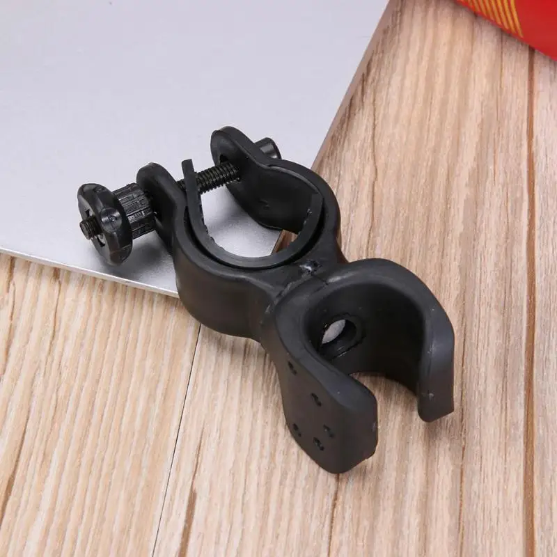 2.5 360 Torch Clip Mount Bicycle Front Light Bracket Flashlight Holder Rotation With antiskid rubber gaskets Rotating clip | Спорт и