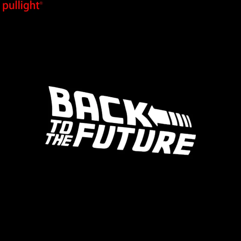 Прохладный Back To The Future стайлинга автомобилей Стикеры бампер автомобиля настроить