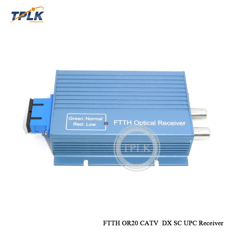 1 шт. FTTH OR20 CATV DX SC UPC приемник AGC с 2 выходными портами WDM для PON волоконно оптический