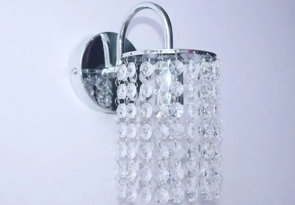 LED Crystal-wall Lamp Simple-size Bed-head Living Room Aisle Clothing Shop Restaurant Wall Free Shipping | Лампы и освещение