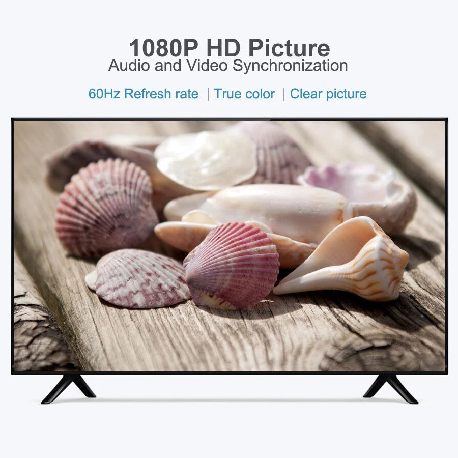 VGA к HDMI кабель конвертер адаптер 1080P с аудио Аналоговый цифровому видео для ПК