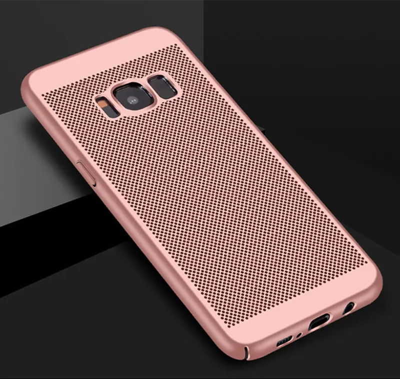 Breathable Cooling Case For Samsung Galaxy S10E S10 plus A50 M20 Note 5 8 9 J8//J6/J4/A6 A750 2018 A6plus J7 J700 J5 J500 2015 |