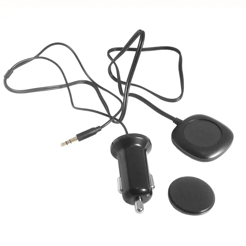 VODOOL Car Aux Wireless Bluetooth Kit Music Receiver 3.5mm Adapter Handsfree LED AUX Speaker with USB Fast Charger For Phone | Автомобили