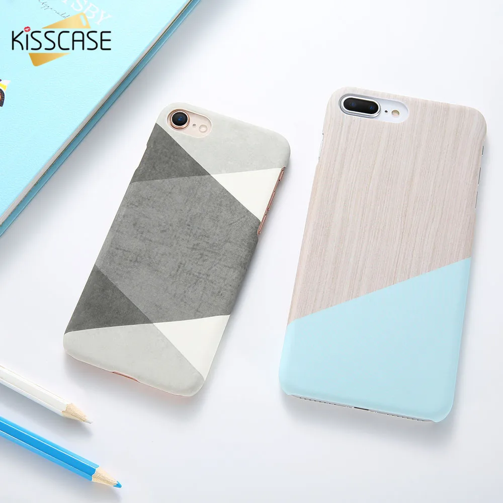 KISSCASE мраморные чехлы для телефонов iPhone 7 8 X XS Max XR Милые Ультра тонкие Чехлы 6 6S Plus 5