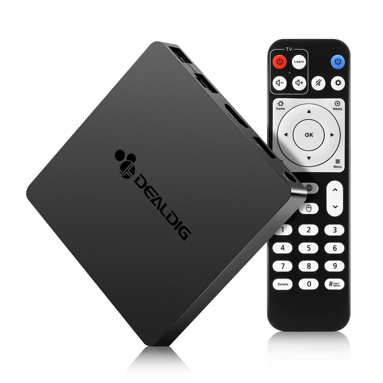Highdig BOXD6 ТВ приставка Восьмиядерный 3 ГБ ОЗУ 32 Гб ПЗУ для Android 7 1 2 4G/5G Wifi Голосовое
