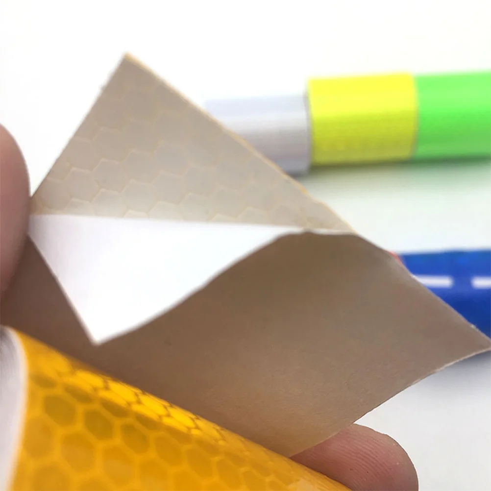 4 шт. Автомобильная светоотражающая лента самоклеящаяся Водонепроницаемая