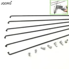 36 штук в партии, диаметр 3,2 мм 10 г спицы ED черная поверхность 304 из нержавеющей стали, электрические спицы мотоцикла с колпачками