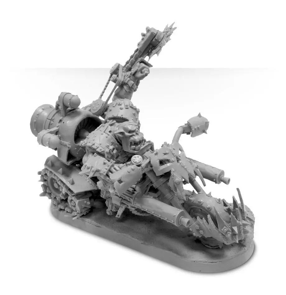 Ork Warboss on Warbike | Игрушки и хобби