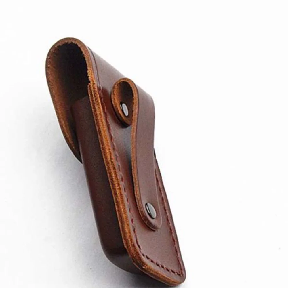 Artificial Leather Pocket Belt Loop Holster Sheath Outdoor Camping Snap Fastener Multi Tool Case Hunt Hiking Pouch Holder | Инструменты