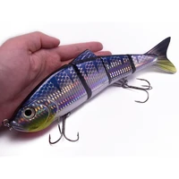 catchsif 4 8oz saltwater monster fight hard 4 segments 3d fishing lure