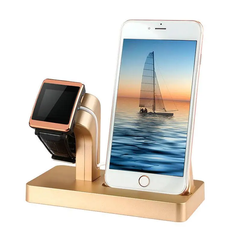 Вертикальная зарядная док станция для Apple Watch Series 4 3 2 1 iPhone r20|Подставки и
