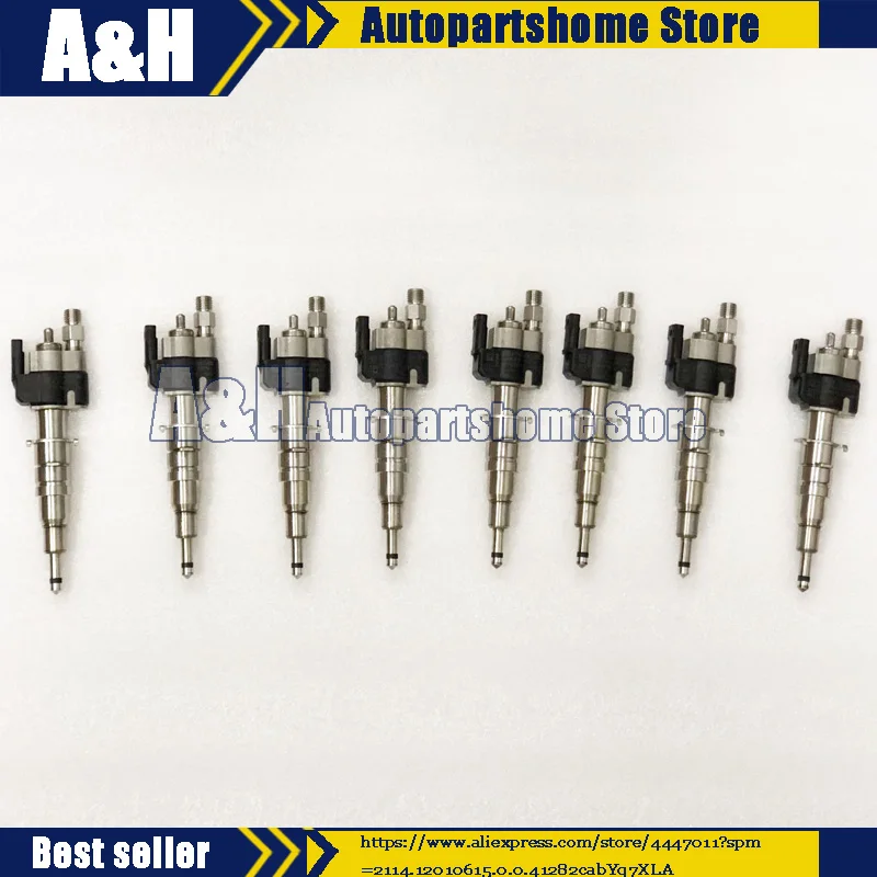 8 шт. OEM топливный инжектор 13537585261 09 для BMW N54 135 335 535 550 750 650i 740i X6 стандарты Прямая