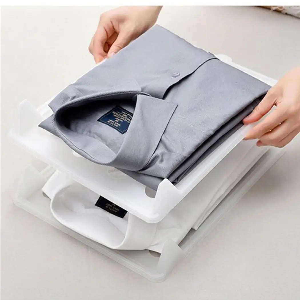 Home T-shirt Shirt Anti-wrinkle Wardrobe Folding Storage Fashion Travel Outdoor etc Board Hole 700g | Дом и сад