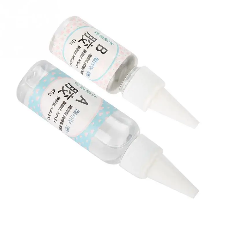 Hot 1Set DIY Transparant Crystal AB Glue Epoxy Resin Jewelry Making Gel | Украшения и аксессуары