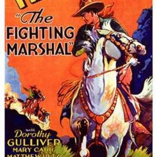 The Fighting Marshal Movie Poster (11 x 17) | Дом и сад