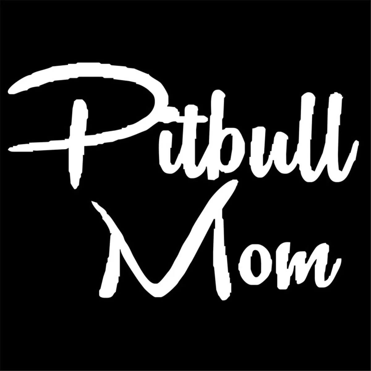 Гитарная надпись PitBull Mom автомобильная настенная дверь грузовик ноутбук окно