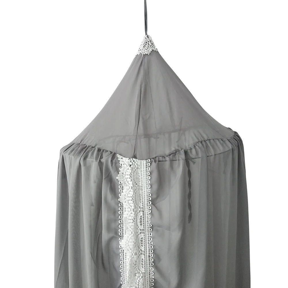 3 цвета принцесса стиль Висячие кружева москитная сетка занавеска от насекомых