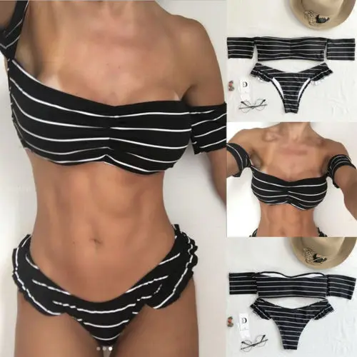 Лидер продаж женский купальник из 2 предметов купальный костюм с открытыми