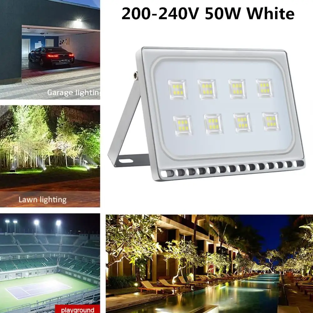 2/6 шт ультратонкий Светодиодный прожектор мощностью 50 Вт 200 240V 4000LM для студийной