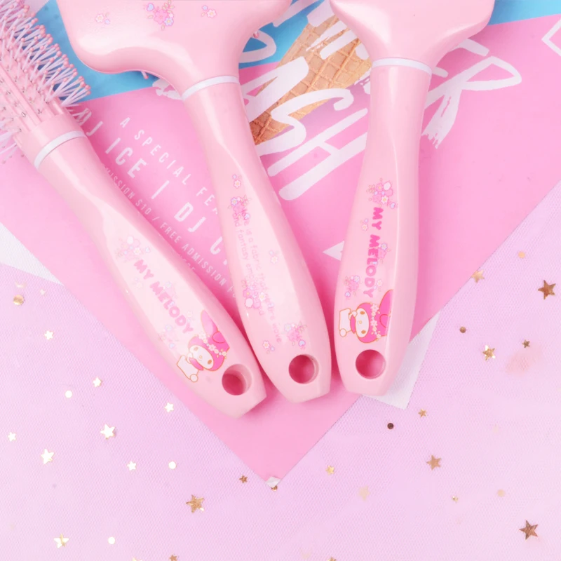 Lovely Girl Sac Comb Portable Household Massage Air Defence Static Electricity Curly Plastic Hairdressing Modeling mutfak | Дом и сад