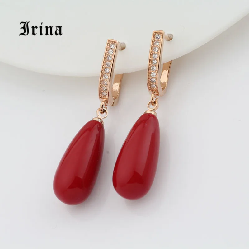 Серьги Irina с жемчугом Женские Висячие серьги Простые Модные подвески
