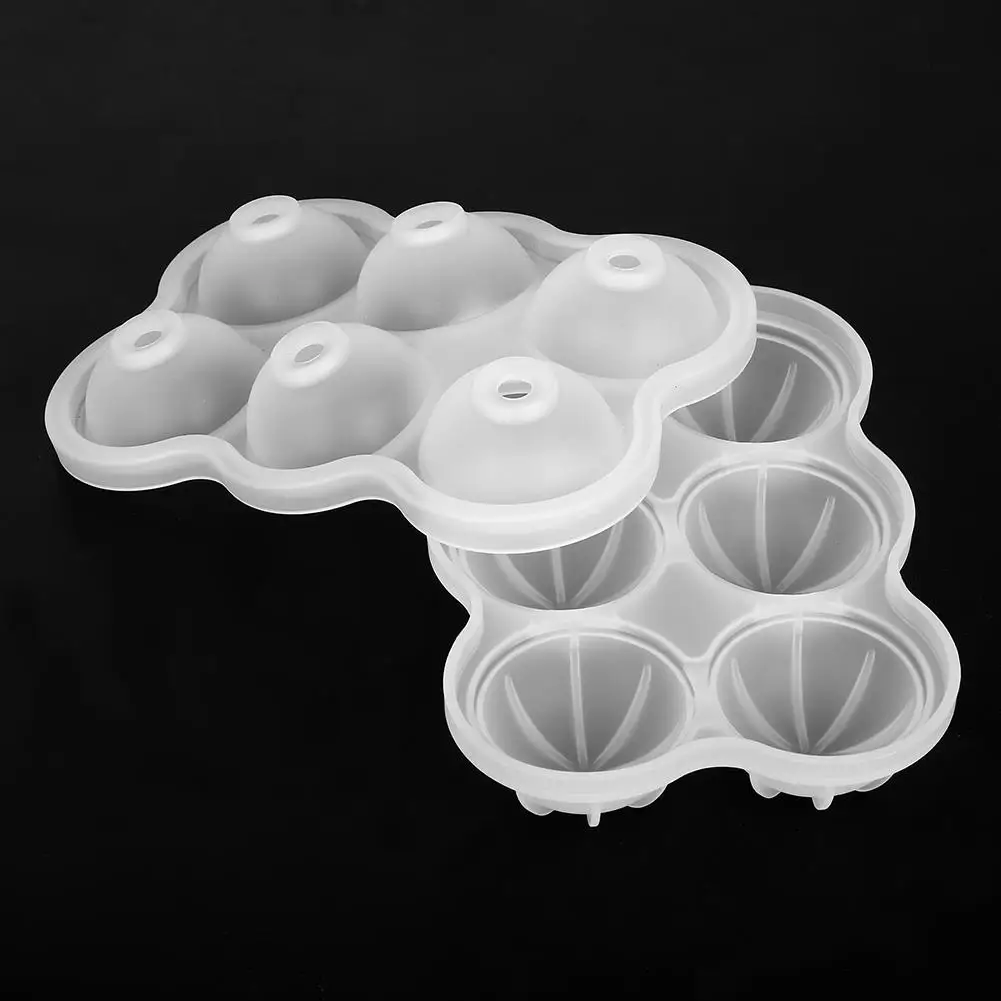 TOPINCN 6 слотов DIY креативная Пищевая силиконовая шариковая форма для