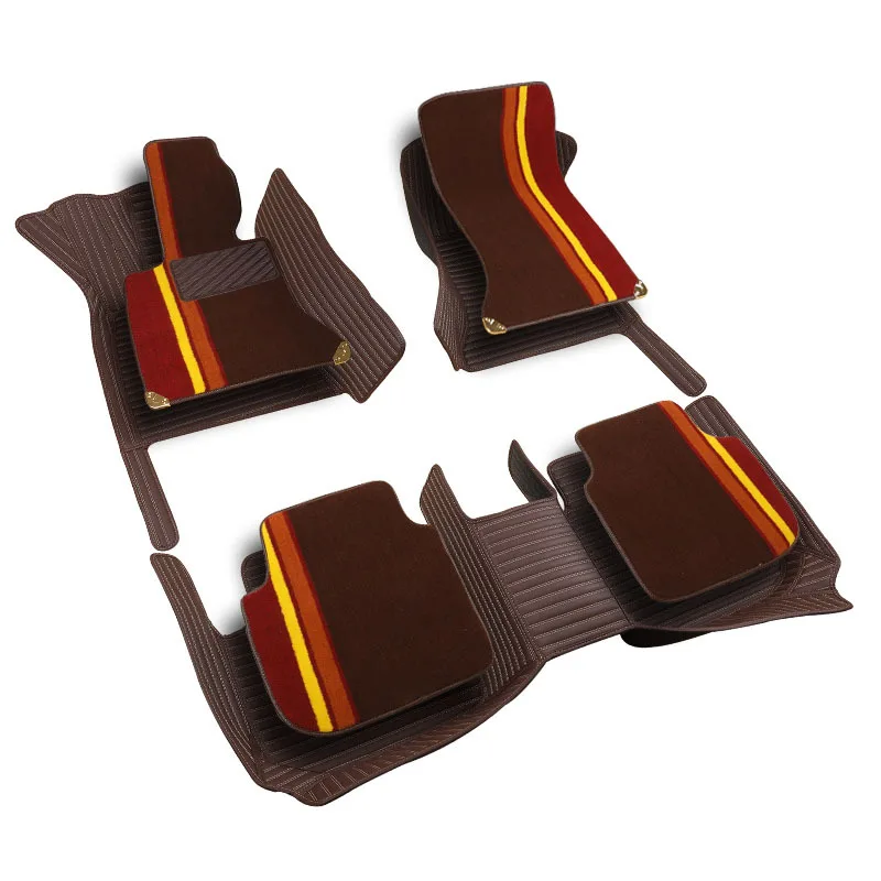 

Myfmat custom foot leather car floor mats for AUDI A4 A4L A6L A6 A1 A7 A8 A3 SQ5 RS-5 Rs-7 Q3 Q5 Q7 R8 TT AUDI100 S3 S5 S6 S8 S7