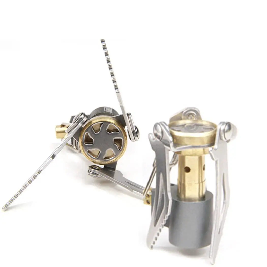 Наружная Портативная Складная мини печь для кемпинга горелка бутан 110 Гц/ч 3000 Вт